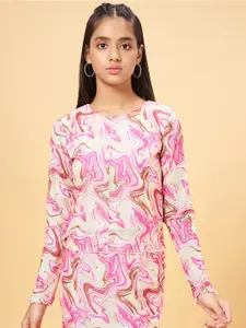 Coolsters by Pantaloons Printed Long Sleeves Cotton Top