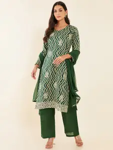 Soch Embroidered Pure Cotton Unstitched Dress Material