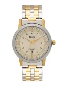 Timex Men Champagne Analogue Watch - TW000T121