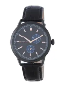 GIORDANO Men Black Analogue Watch 1877-01