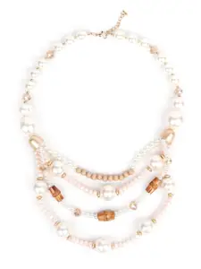 ODETTE Beaded Statement Layered Necklace