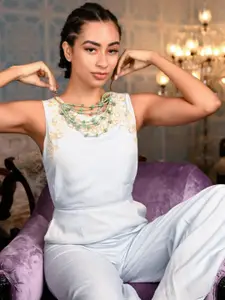 ODETTE Beaded Minimal Necklace