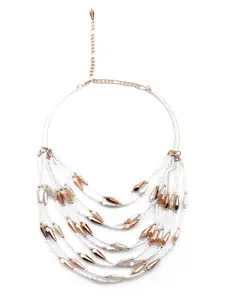 ODETTE Artificial Beads Layered Necklace