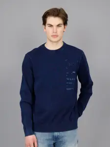 FREESOUL Typography Printed Sweatshirt