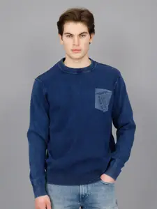 FREESOUL Round Neck Long Sleeves Sweatshirt
