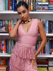 ODETTE Gold-Plated Beaded Statement Necklace