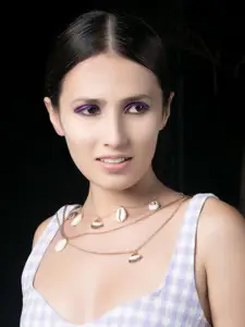 ODETTE Gold-Plated Layered Necklace