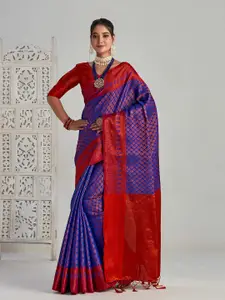 MIMOSA Woven Design Zari Art Silk Kanjeevaram Saree