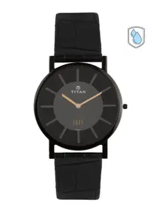 Titan Edge Men Black Analogue watch NL1595NL01