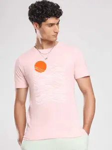NOBERO Graphic Printed Pure Cotton T-Shirt