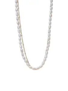 PALMONAS Gold-Plated Necklace