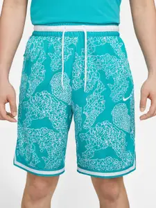 Nike Men AS MNK DFDNA10IN SHRT SSNL AOP Printed Sports Shorts