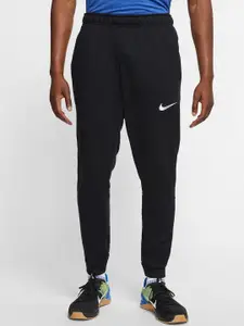 Nike Men Black Dri-FIT Trackpants