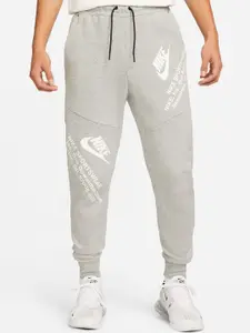 Nike Men Grey Sportswear Tech Fleece Joggers