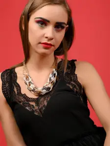 ODETTE  Loop Fashionable Necklace