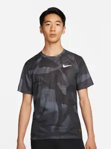 Nike Dri-FIT Miler Short-Sleeve Camo Running T-Shirt