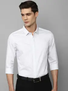 Louis Philippe Long Sleeves Pure Cotton Formal Shirt