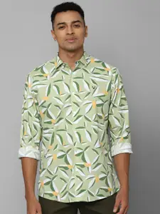 Allen Solly Slim Fit Conversational Printed Opaque Pure Cotton Casual Shirt