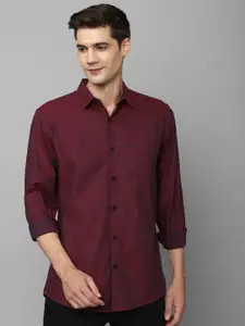 Allen Solly Slim Fit Micro Ditsy Printed Pure Cotton Casual Shirt