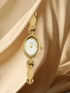 Titan Raga Women White Dial Watch NE2370YM03