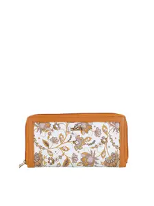 Mochi Women Floral Printed Zip Around Wallet