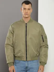 Calvin Klein Jeans Stand Collar Bomber Jacket