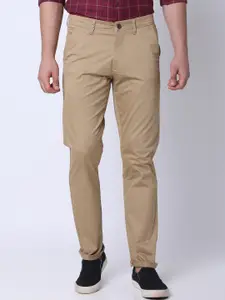Oxemberg Men Slim Fit Cotton Chinos Trousers