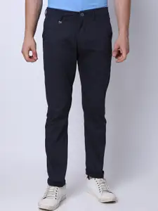 Oxemberg Men Slim Fit Cotton Chinos Trousers