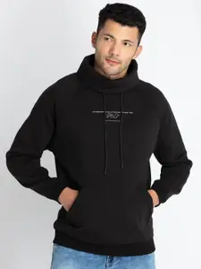 Status Quo Men Typography Printed Cotton Sweatshirt