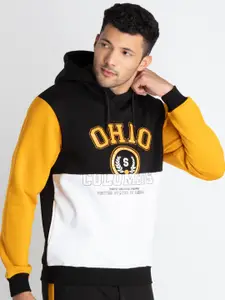 Status Quo Colourblocked Hooded Pullover