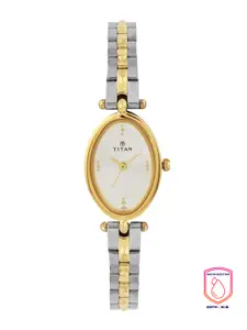 Titan Karishma Upgrades Women White Analogue watch NL2418BM01