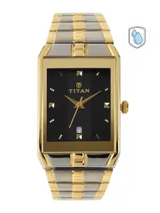 Titan Men Black Dial Watch NE9151BM02