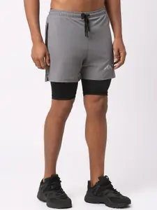 AESTHETIC NATION Men Slim Fit Sports Shorts