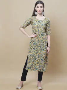 7Threads Abstract Printed Straight Kurta
