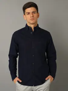 Aldeno Comfort Button Down Collar Regular Fit Oxford Pure Cotton Casual Shirt