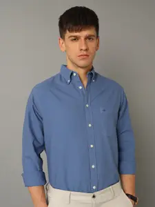 Aldeno Comfort Oxford Weave Pure Cotton Casual Shirt