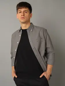 Aldeno Comfort Button Down Collar Pure Cotton Casual Shirt