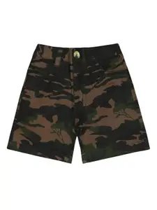 Bodycare Kids Boys Camouflage Printed Cotton Shorts