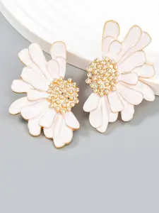 AVANT-GARDE PARIS Gold-Plated Floral Drop Earrings