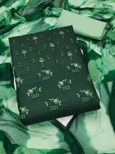 APNISHA Floral Embroidered Sequinned Unstitched Dress Material