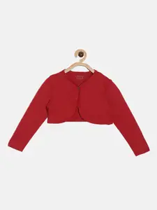 Kryptic Infant Girls Long Sleeves Pure Cotton Crop Shrug