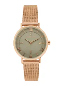 GIORDANO Women Grey Analogue Watch A2065-55