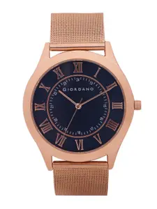 GIORDANO Men Navy Blue Analogue Watch A1064-33