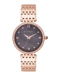 GIORDANO Women Black Analogue Watch A2060-11