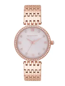 GIORDANO Women Off-White Analogue Watch A2060-22