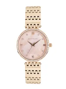 GIORDANO Women Rose Gold Analogue Watch A2060-33