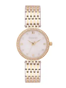 GIORDANO Women Off-White Analogue Watch A2060-55