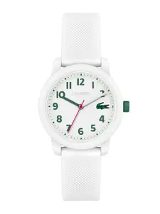 Lacoste Boys12.12 Analogue Watch 2030039-White
