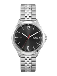 Hugo Boss Men Bracelet Style Suit Analogue Watch 1530216-Black