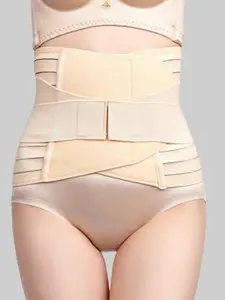 PLUMBURY Post Pregnancy Recovery Waist Trimmer Tummy Control Shapewear Belt